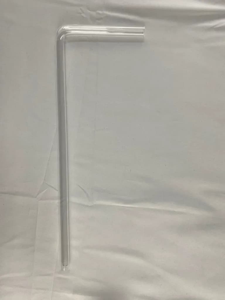 Quarzrohr L-Form für High TOC