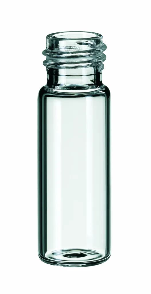 4 ml Gewindeflasche ND13, 45 x 14,75 mm Klarglas, 1.Hydrolytische Klasse