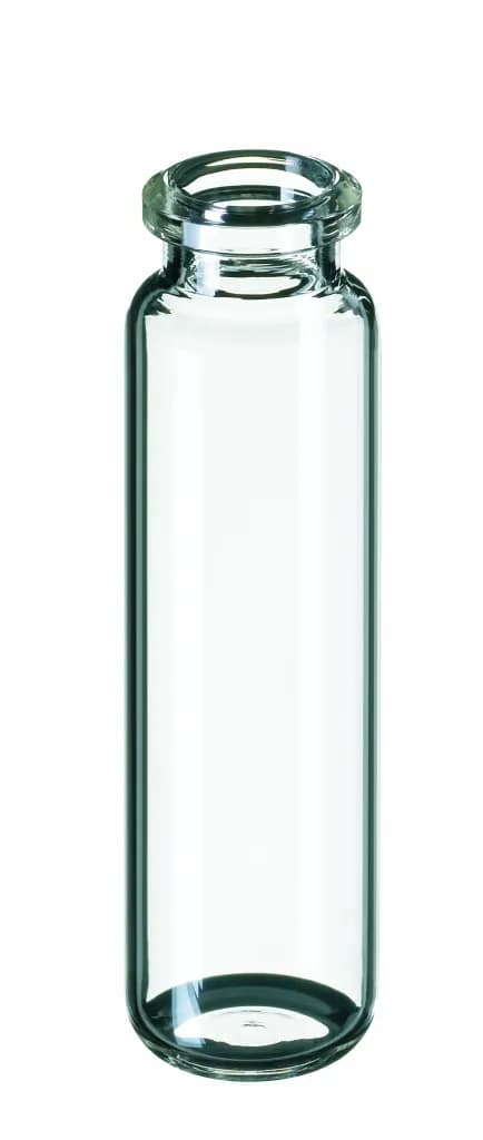 20 ml Headspace-Flasche 75,5 x 23 mm, Klarglas gerundeter Boden, 1. Hydrolytische  Klasse
