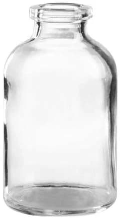 100 ml Infusionsflasche ND 32, 104 x 49 mm, Typ I, klar