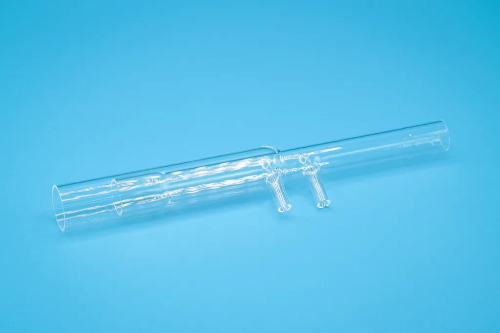 Teilzerlegbare Torch (Quarz) mit Gasanschluß für Thermo Element