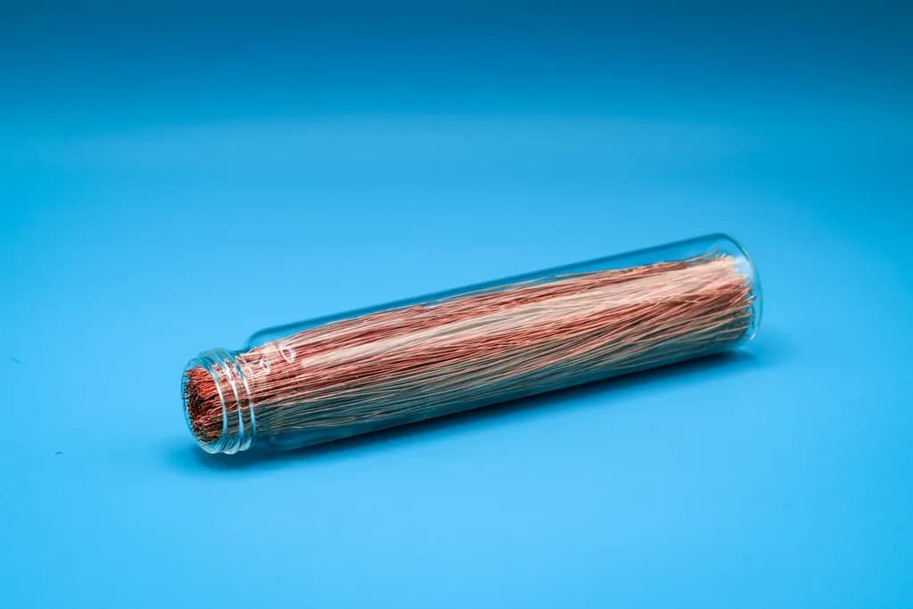 Elektrolytisches Kupfer, 140 mm, 80 g
