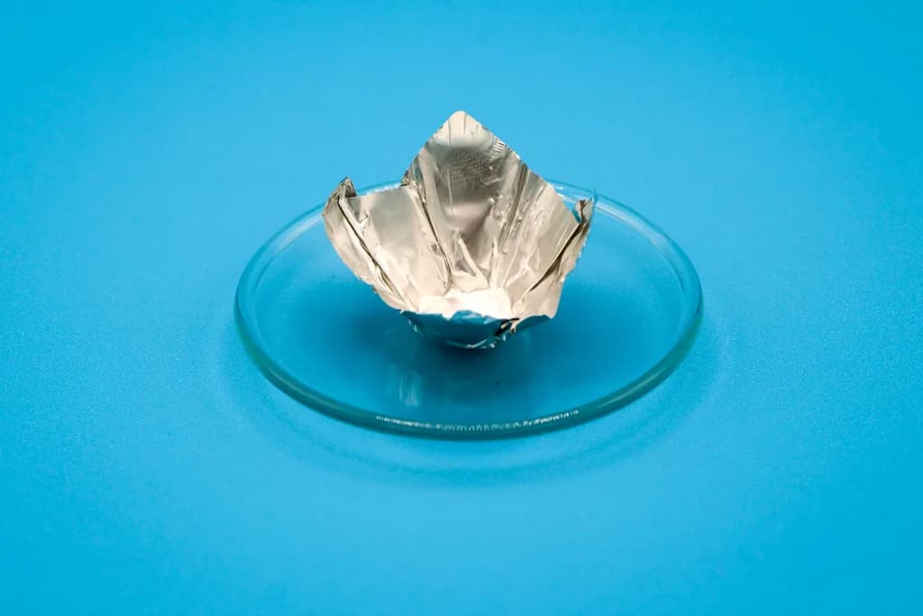 Zinnfolienbehälter, konisch, 30 x 17 mm