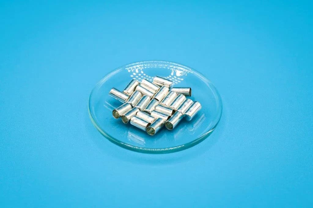 Zinnkapseln für Flüssigkeiten 5 x 18 mm