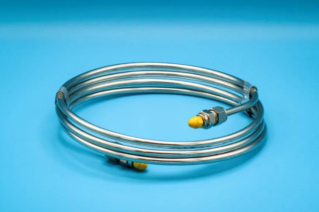 CN Trennsäule, 3 m, 1/8 SS, Haysep Q, ohne Anschlüsse